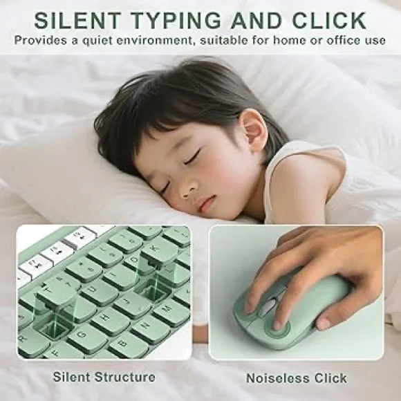 Wireless Keyboard & Mouse Set - Picture 4 of 10